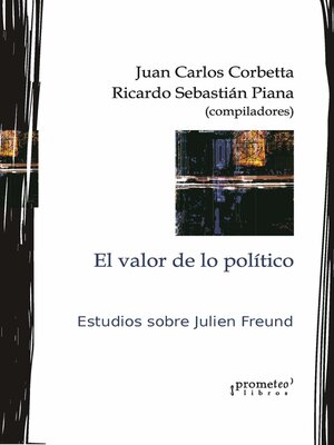 cover image of El valor de lo político